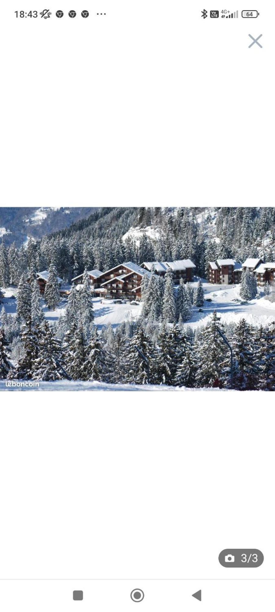 Studio Au Pied Des Pistes Avec Vue Sur La Montagne Mieussy 외부 사진